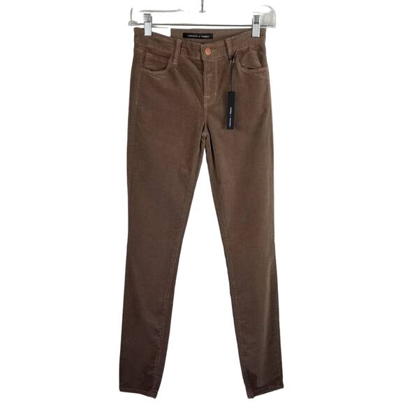 J Brand by Theory Corduroy Mid Rise Skinny Women's Pants 25 NWT MSRP $ 228